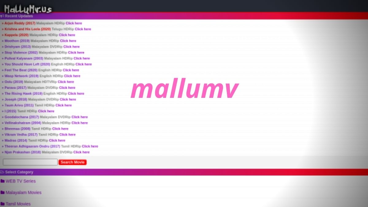 Mallumv 2021 : Malayalam Movies Download Mallumv Dubbed Movies download Latest Updates