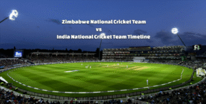 Zimbabwe National Cricket Team vs India National Cricket Team Timeline